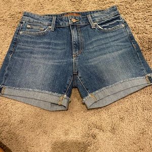 Joes jeans denim shorts size 26 new with tags